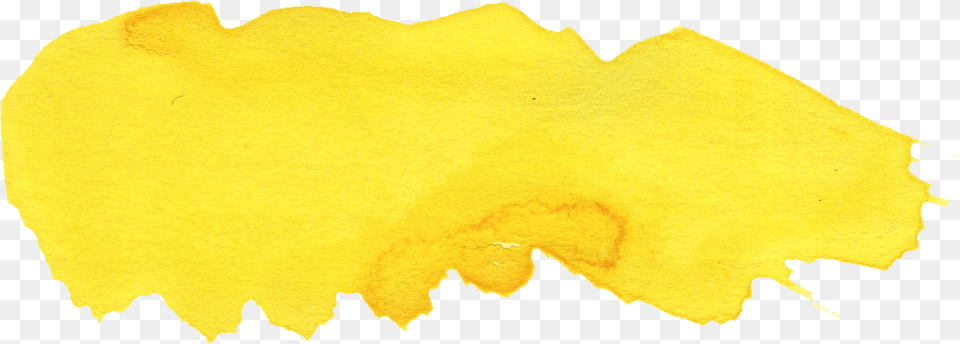 Yellow Brush Stroke, Flower, Petal, Plant, Stain Png