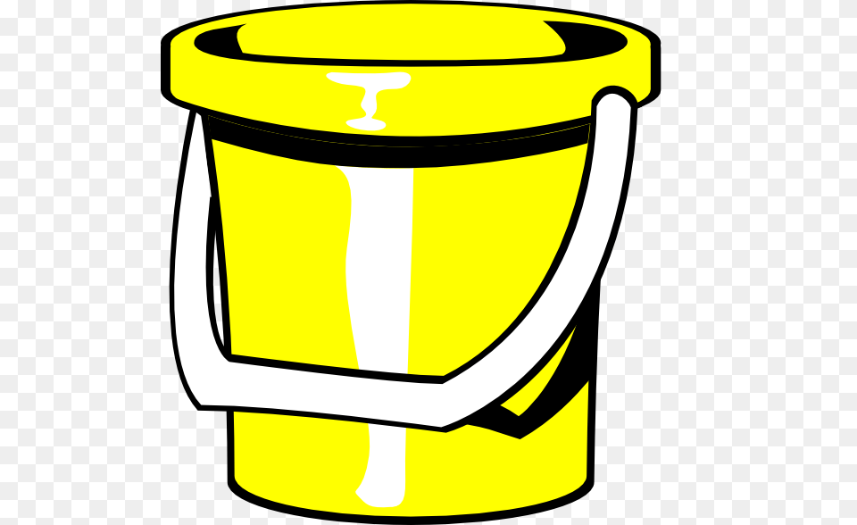 Yellow Bucket Clip Art, Bottle, Shaker Free Transparent Png