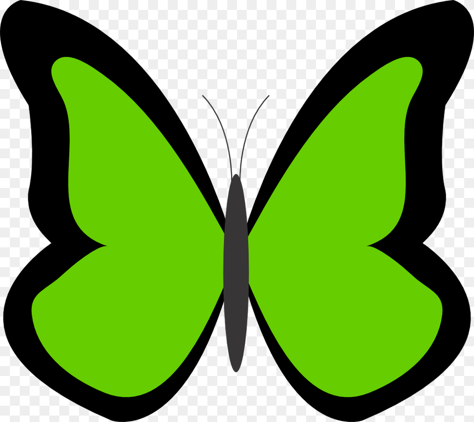 Yellow Butterfly Clipart, Green, Leaf, Plant, Smoke Pipe Png Image