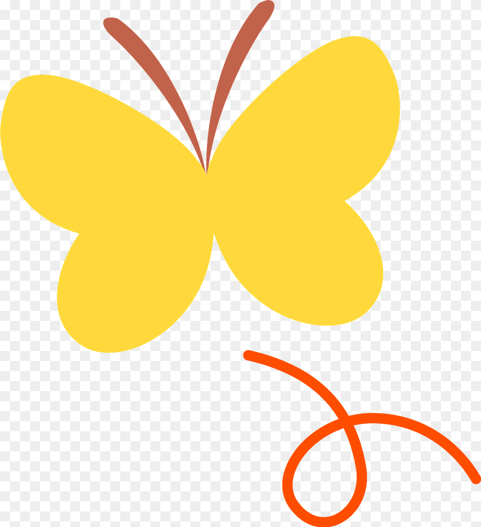 Yellow Butterfly Clipart, Flower, Plant, Animal, Fish Free Png Download