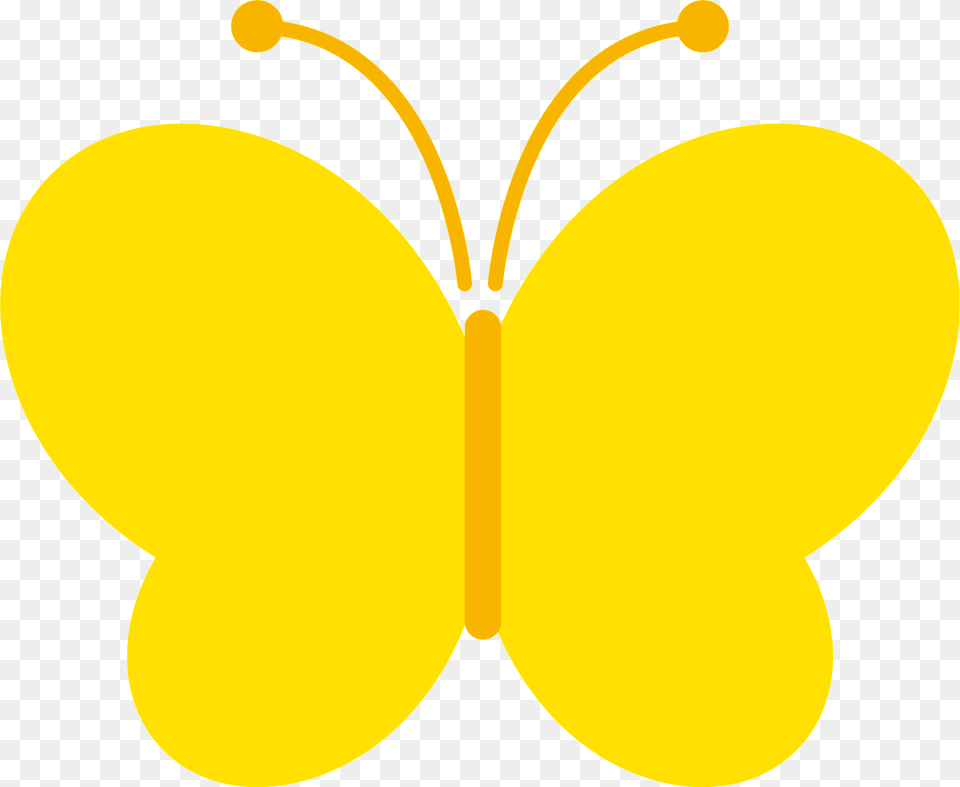 Yellow Butterfly Insect Clipart Free Png Download
