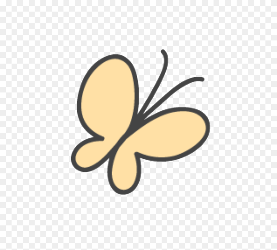 Yellow Butterfly Vector Vector, Flower, Plant, Anther Free Png Download
