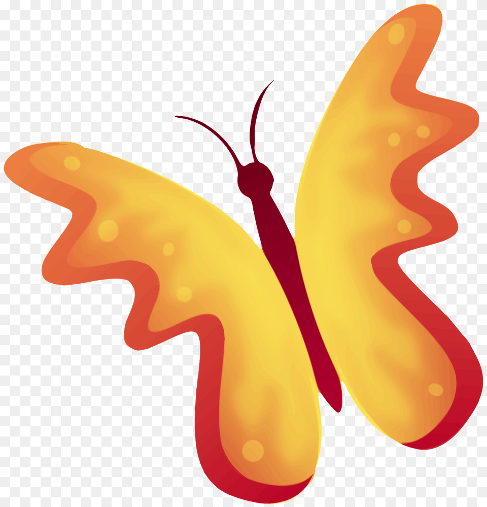 Yellow Butterfly Wings Open Clipart, Food, Ketchup, Art Png Image