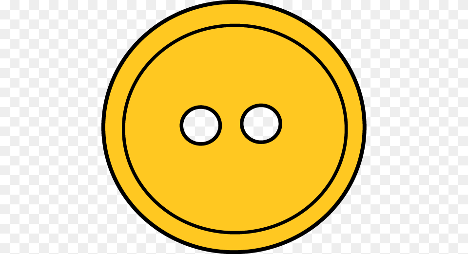 Yellow Button Clip Art Disk Png Image