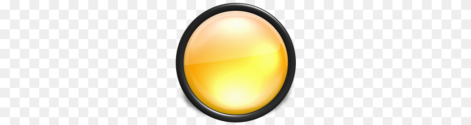 Yellow Button Icon, Nature, Outdoors, Sky, Sphere Free Png
