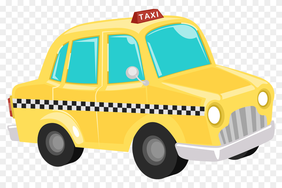 Yellow Cab, Car, Taxi, Transportation, Vehicle Png Image