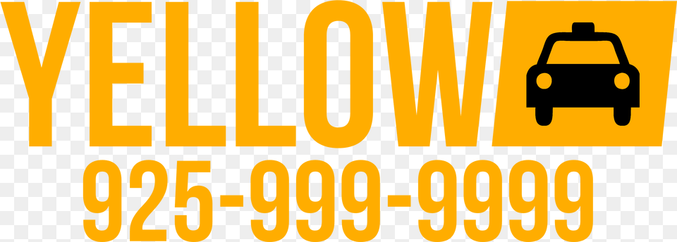Yellow Cab Tri Valley Logo And Phone Number 925 999 Taxi Phone Number, Car, Transportation, Vehicle, Machine Free Transparent Png