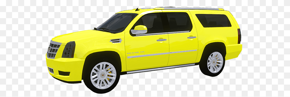 Yellow Cadillac Escalade, Suv, Car, Vehicle, Transportation Png