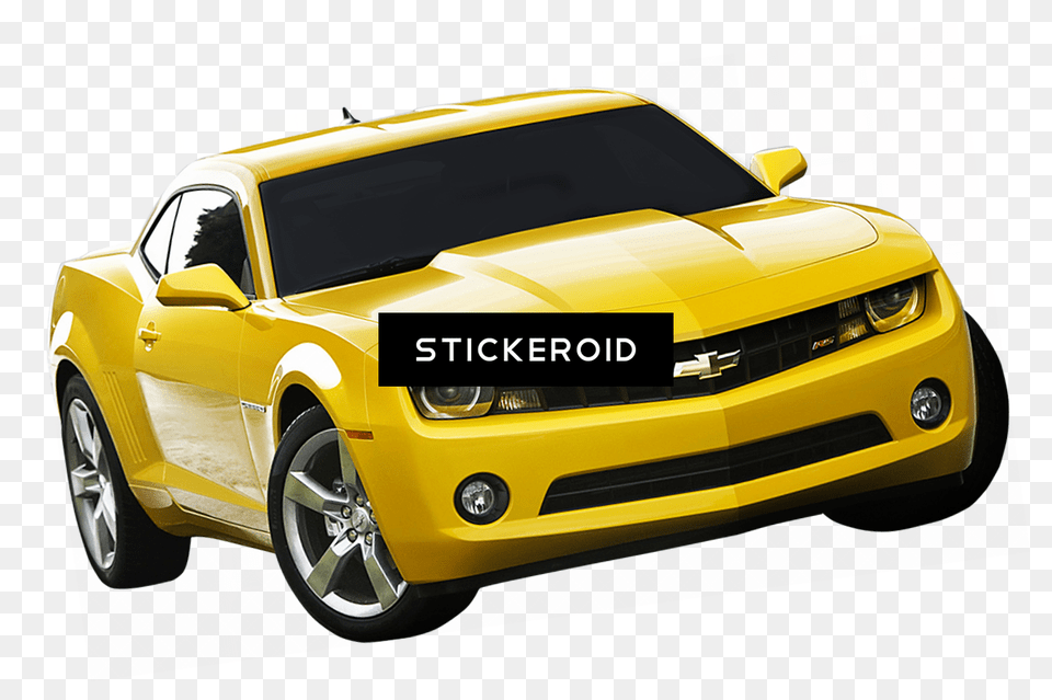 Yellow Camaro Transparent Background, Alloy Wheel, Vehicle, Transportation, Tire Free Png