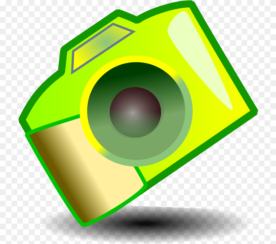 Yellow Camera Svg Clip Arts Camera Clipart With Transparent Background, Electronics, Digital Camera, Disk Free Png Download