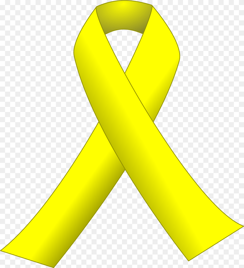 Yellow Cancer Ribbon Black Background Yellow Ribbon On Black, Rocket, Weapon Png