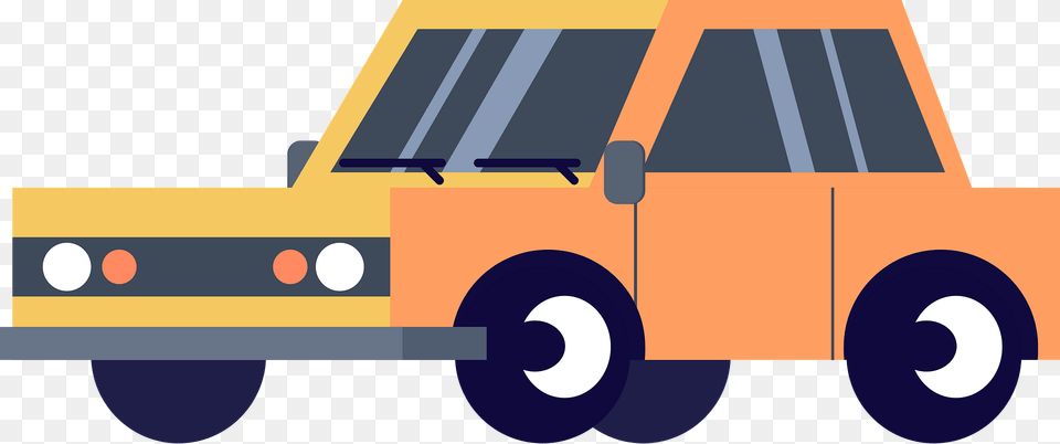 Yellow Car Clipart, Machine, Wheel, Transportation, Vehicle Free Transparent Png