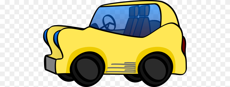 Yellow Cartoon Car Svg Clip Arts 600 X 365 Px, Vehicle, Transportation, Tool, Plant Free Transparent Png