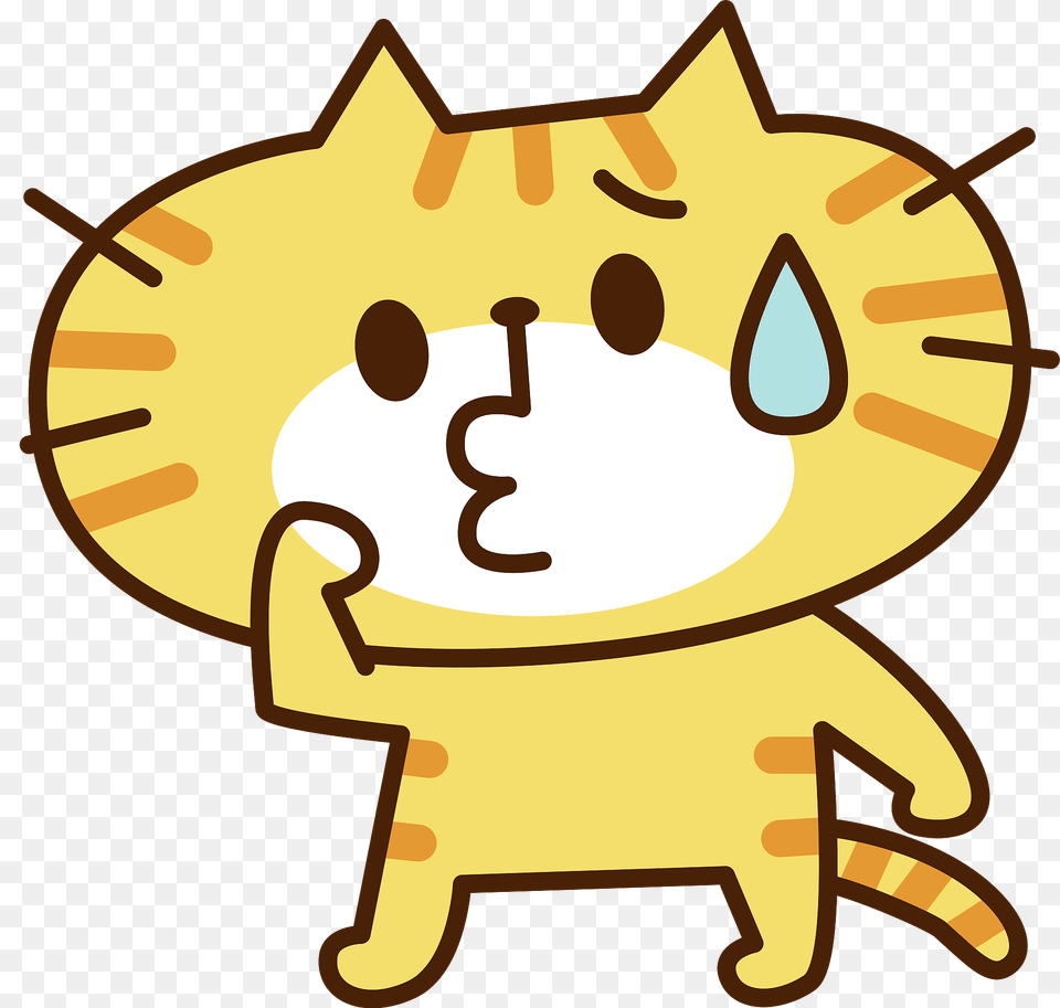 Yellow Cat Is Troubled Clipart, Dynamite, Weapon Png