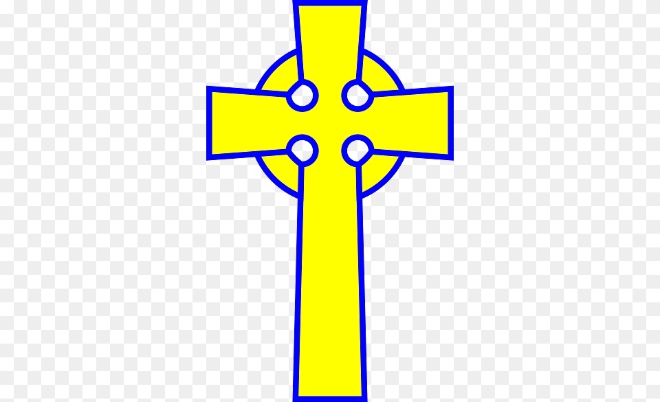 Yellow Celtic Cross, Symbol Free Transparent Png