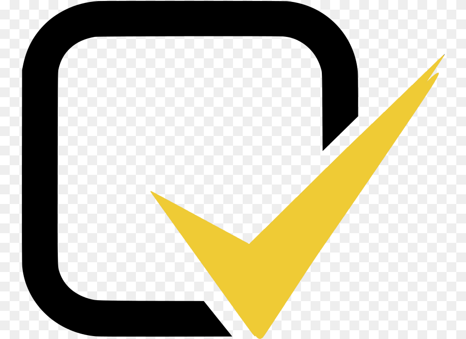 Yellow Check Mark, Symbol, Triangle, Animal, Fish Free Png Download