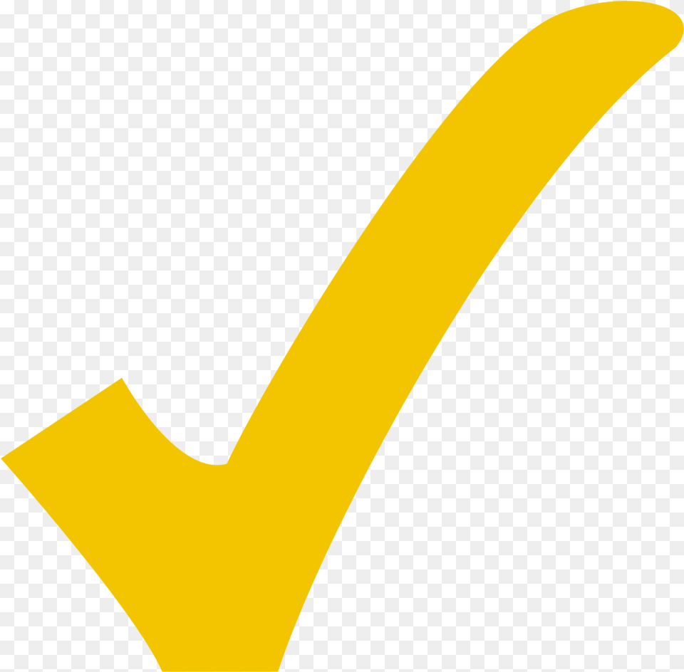 Yellow Check Mark Yellow Check Mark, Logo, Symbol, Text, Animal Free Png