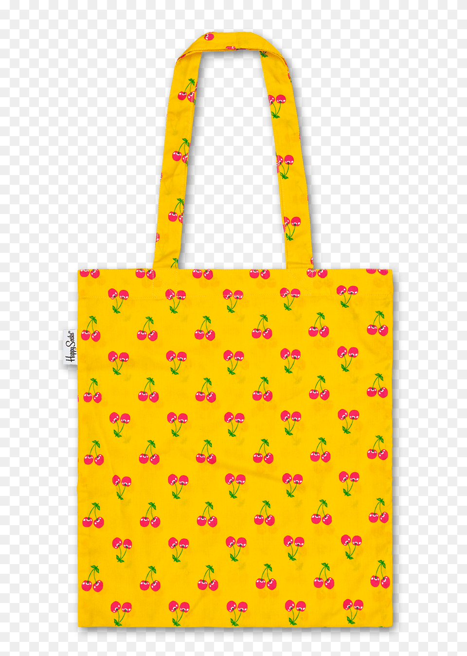 Yellow Cherry Tote Bag Happy Socks, Accessories, Handbag, Tote Bag, Purse Png