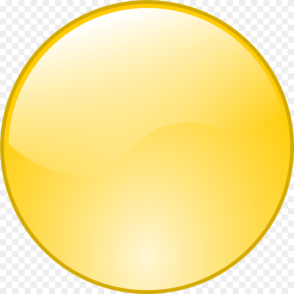 Yellow Circle 5 Image Yellow Button Icon, Sphere, Gold, Nature, Outdoors Free Png