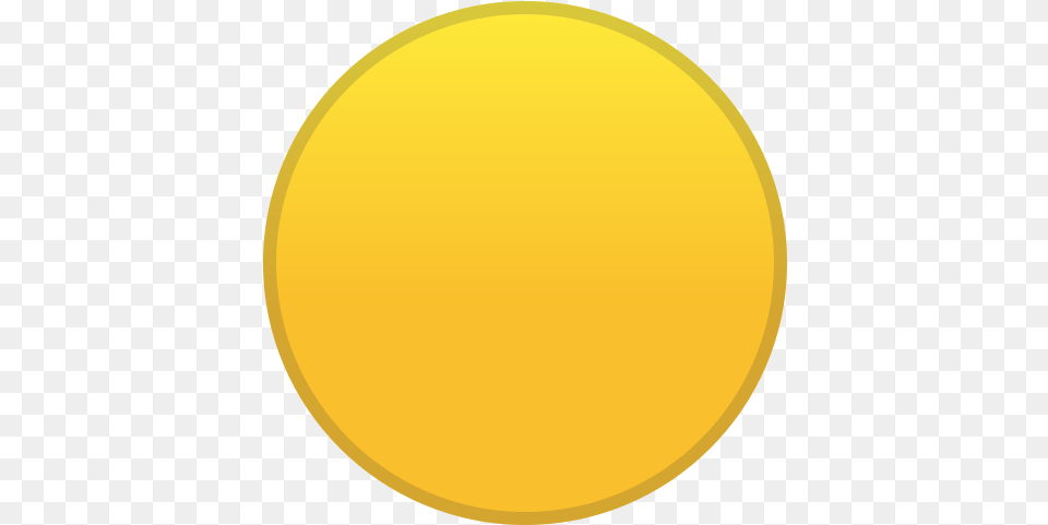 Yellow Circle Emoji Circle, Sphere, Astronomy, Moon, Nature Png Image