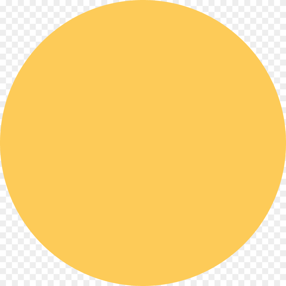 Yellow Circle Emoji Clipart, Oval, Sphere, Astronomy, Moon Free Png