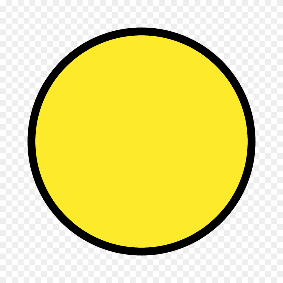 Yellow Circle Emoji Clipart, Sphere, Astronomy, Moon, Nature Free Png