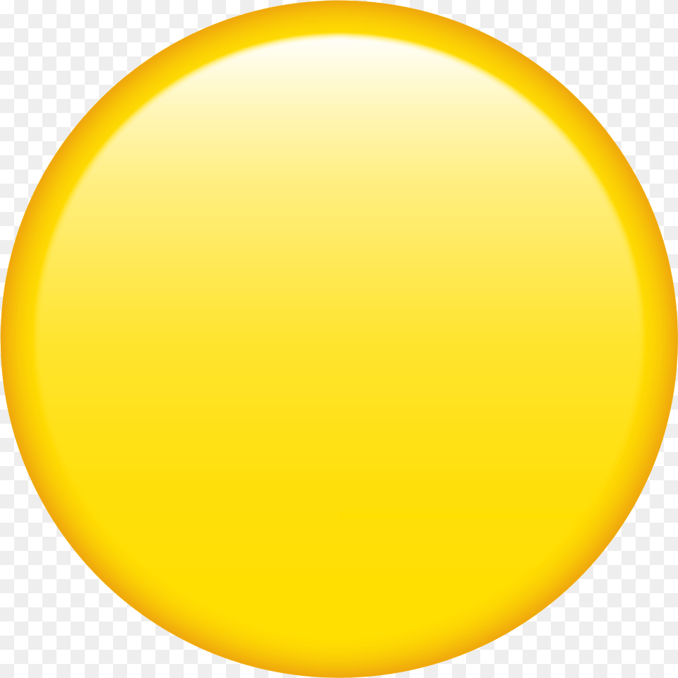 Yellow Circle Emoji Transparent Yellow Circle Emoji, Nature, Outdoors, Sky, Sphere Free Png Download