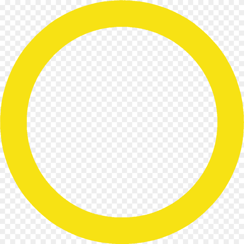 Yellow Circle Pictures To Pin Pinsdaddy Nicht Im Stehen Pinkeln, Oval Free Png Download