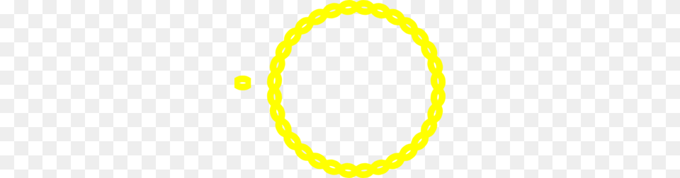 Yellow Circular Border Clip Art, Accessories, Jewelry, Necklace, Bracelet Free Png Download