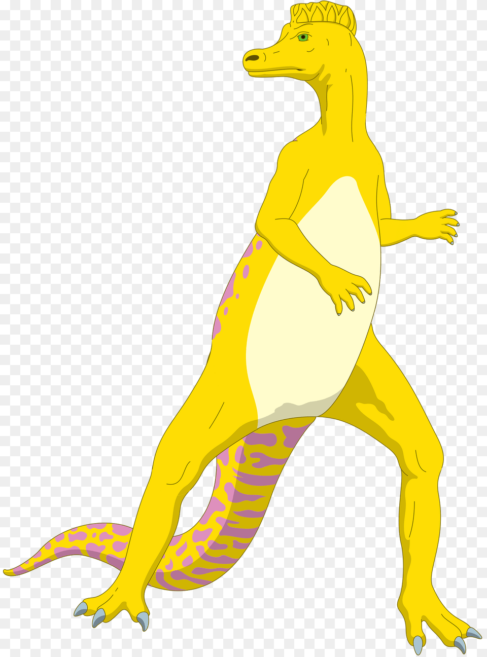 Yellow Clipart, Animal, Dinosaur, Reptile Png