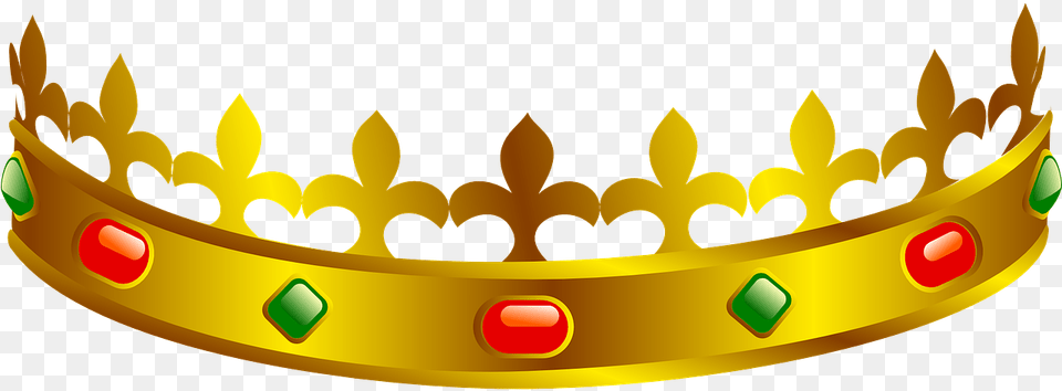 Yellow Clipart Tiara King Crown Clipart Front, Accessories, Jewelry Png Image