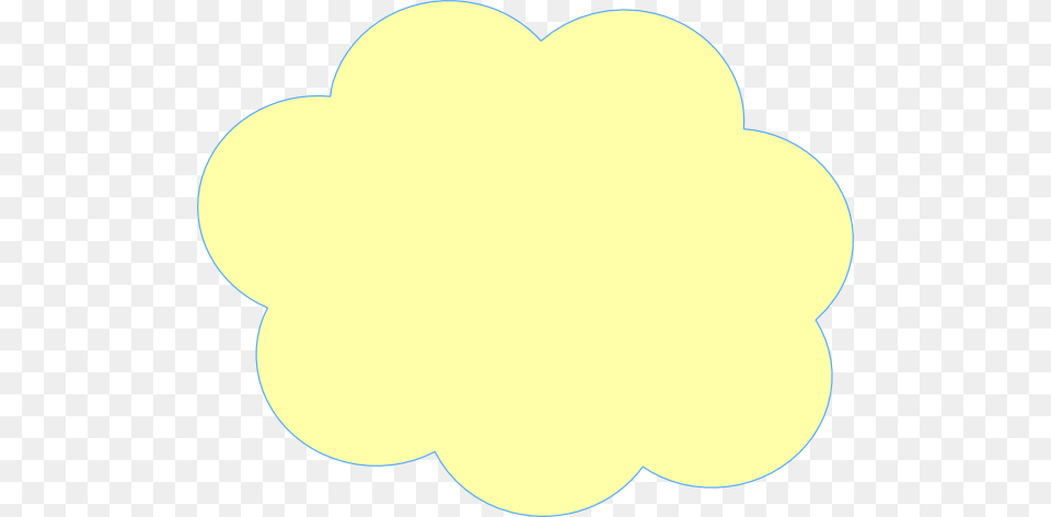 Yellow Cloud Clip Art Free Png Download