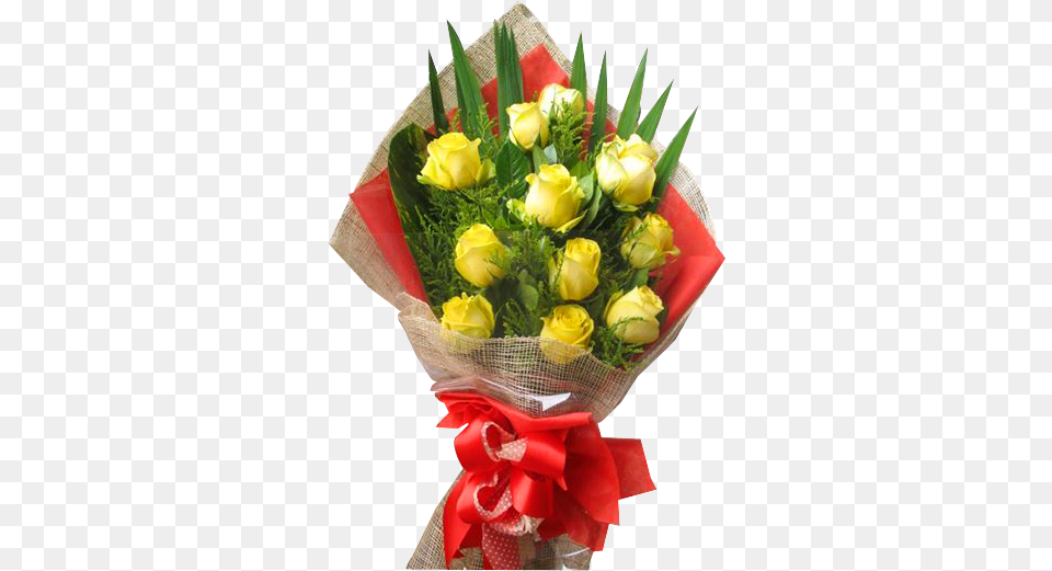 Yellow Color Roses Bouquet Bouquet, Flower, Flower Arrangement, Flower Bouquet, Plant Free Png Download