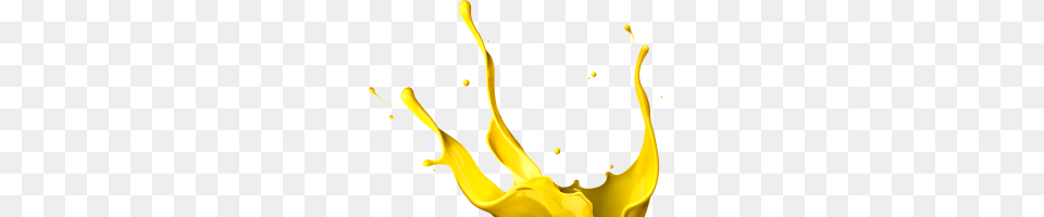 Yellow Color Splash, Beverage, Juice, Orange Juice, Device Png Image