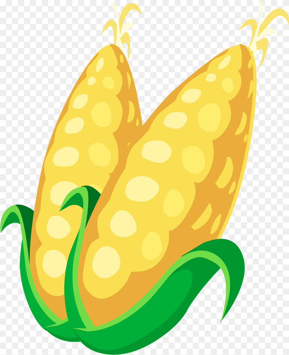 Yellow Corn Clipart, Food, Produce, Grain, Plant Free Transparent Png