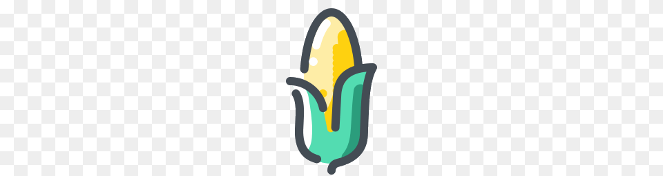Yellow Corn Icon, Cutlery, Spoon, Fruit, Banana Free Png