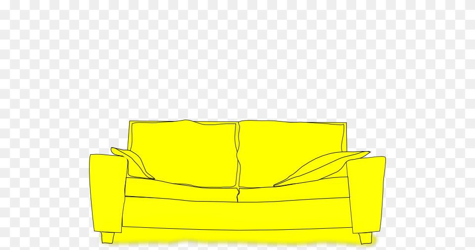Yellow Couch Clip Arts Download, Furniture, Paper, Cushion, Home Decor Free Transparent Png