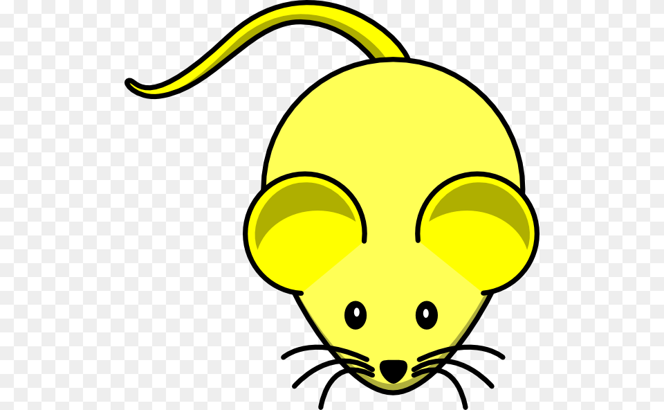 Yellow Crayon Clipart Mouse Clip Art Vector, Animal, Computer Hardware, Electronics, Hardware Png Image