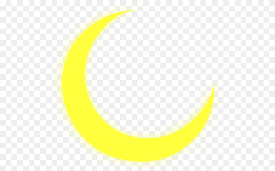 Yellow Crescent Clip Art, Banana, Food, Fruit, Plant Free Png Download