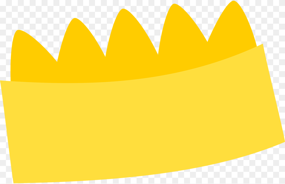 Yellow Crown Clipart, Clothing, Hat, Swimwear, Animal Png Image