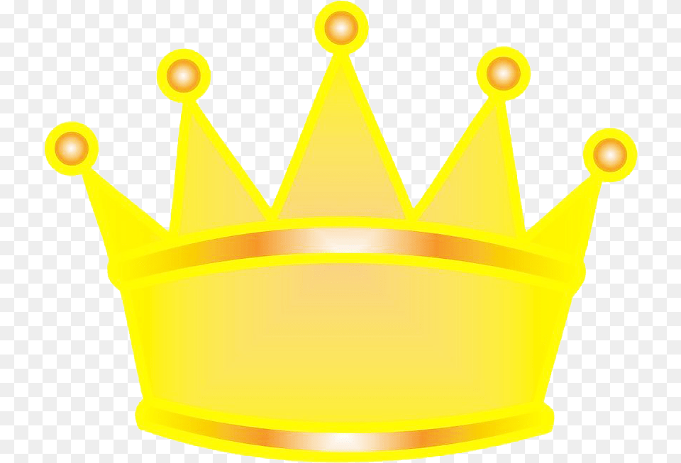 Yellow Crown Picture Material Meme Queen, Accessories, Jewelry Png