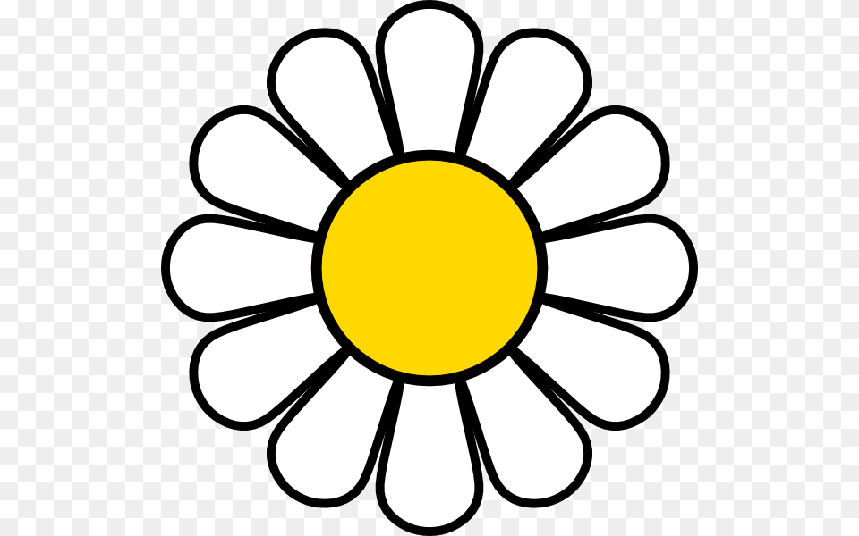 Yellow Daisy Clip Art At Clker Daisy Clipart, Flower, Plant, Ammunition, Grenade Free Transparent Png
