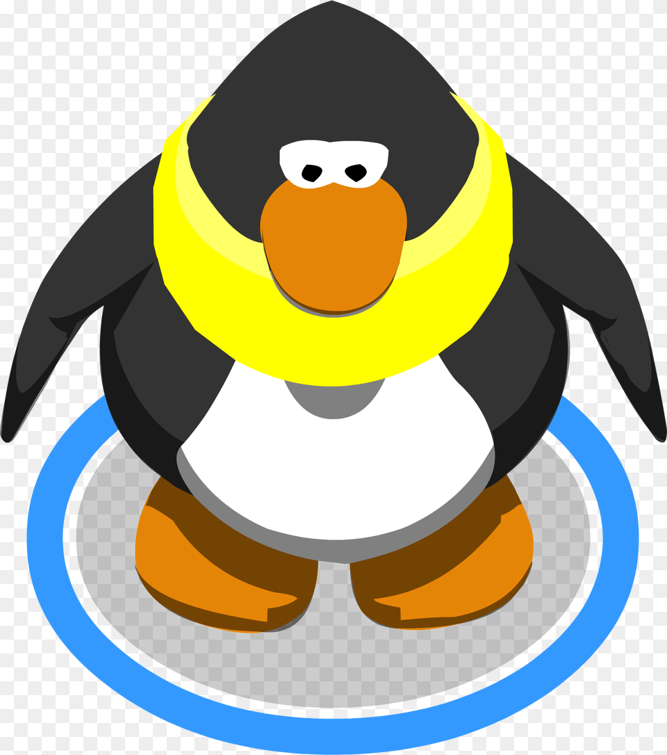 Yellow Designer Scarf Ig Red Penguin Club Penguin, Animal, Bird, Baby, Person Free Transparent Png
