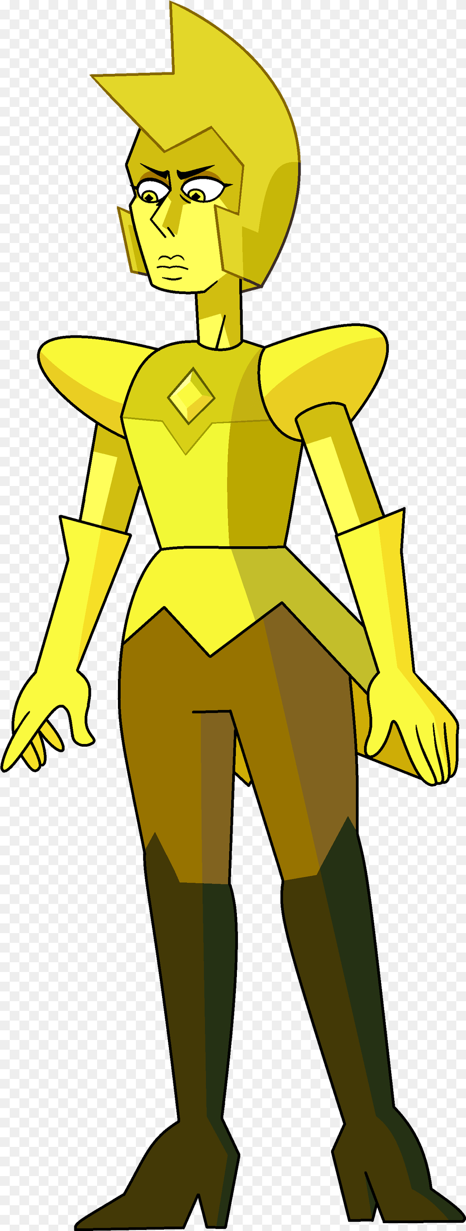 Yellow Diamond By Rylergamerdbs Steven Universe Yellow, Adult, Female, Person, Woman Png Image