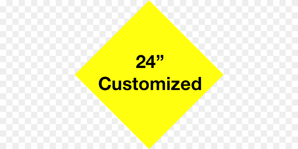 Yellow Diamond Custom Floor Tape Safety Marking Yellow Octagon, Sign, Symbol, Road Sign Png Image
