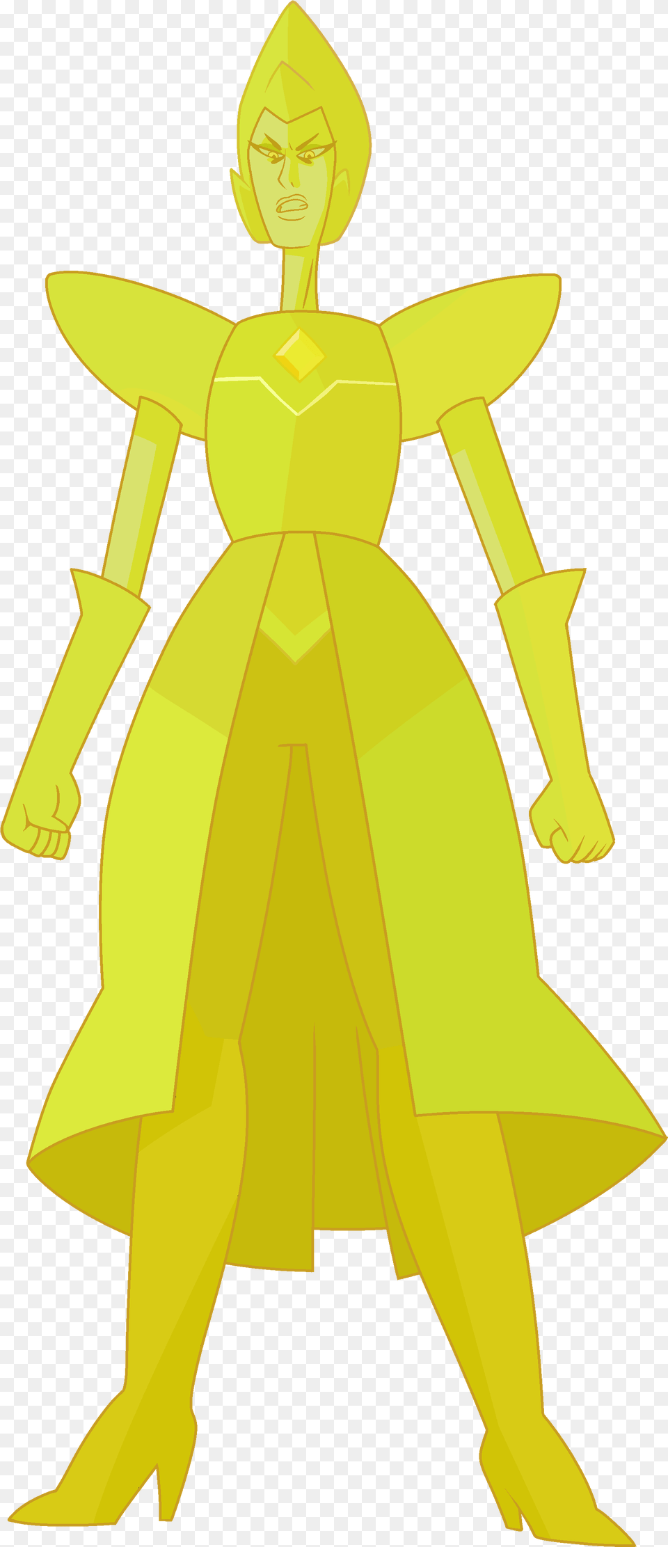 Yellow Diamond Diamond Fusion Steven Universe, Clothing, Coat, Adult, Female Free Png