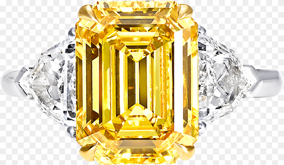 Yellow Diamond Ring Graff, Accessories, Gemstone, Jewelry Free Transparent Png