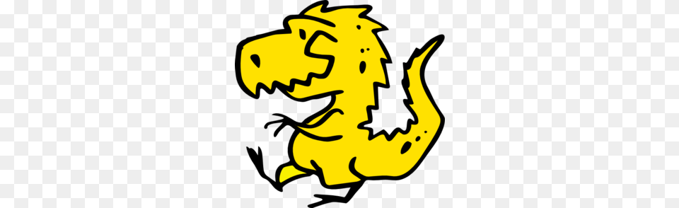 Yellow Dinosaur Clip Art, Animal, Fish, Sea Life, Shark Png Image