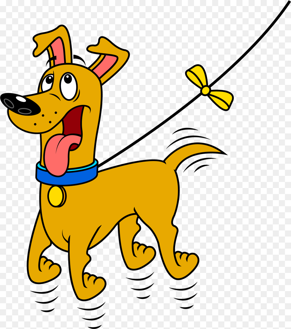Yellow Dog Uk Yellow Ribbon On Dog, Animal, Kangaroo, Mammal, Cartoon Png Image