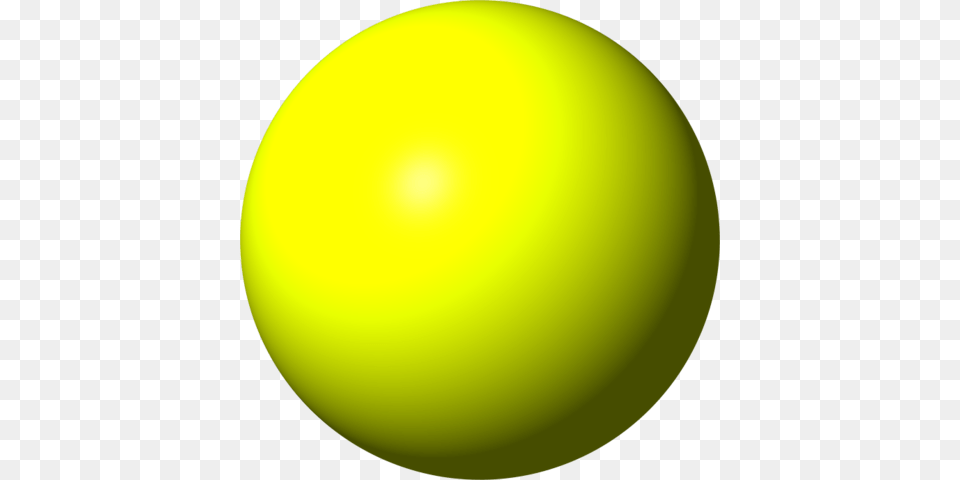 Yellow Dot, Green, Sphere, Tennis Ball, Ball Free Png Download
